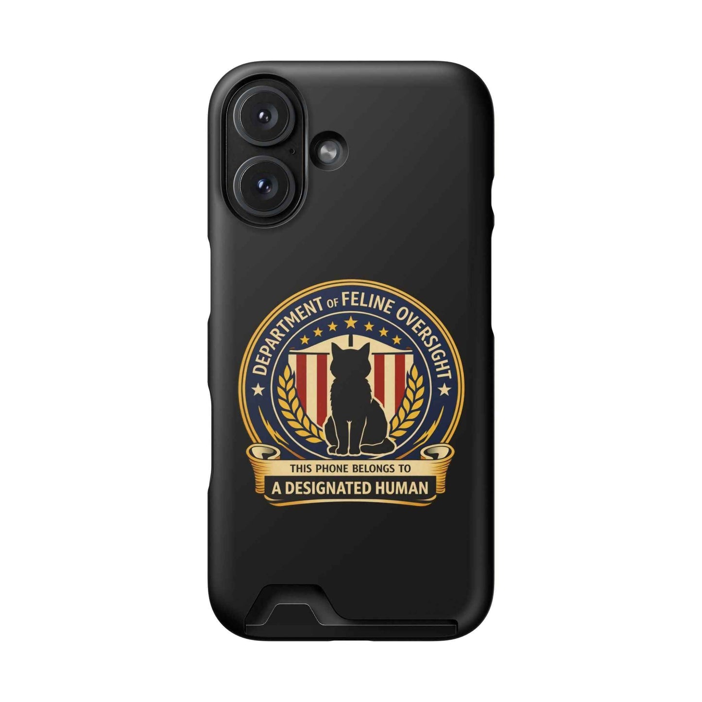 Department of Feline Oversight Samsung Case — Designated Human Edition