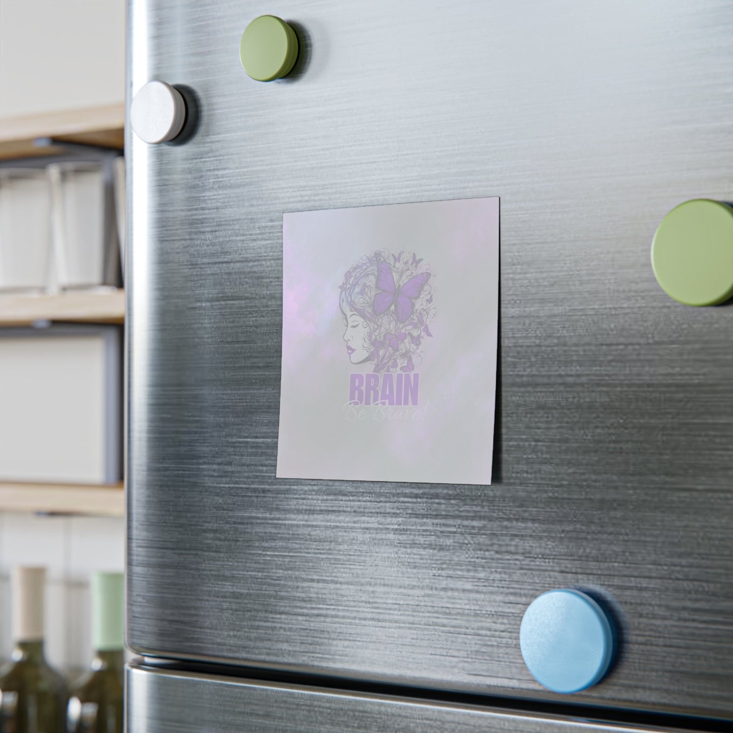Brain, Be Brave — Epilepsy Awareness Sticky Notes