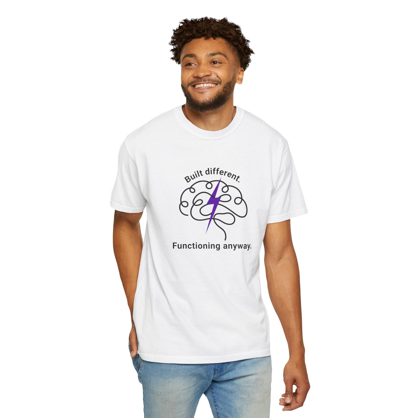 Built Different Premium Unisex Cotton T-Shirt | Soft, Lightweight Everyday Tee