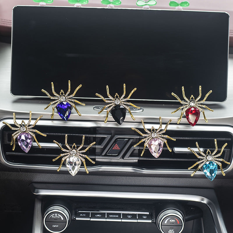 Fun Spider Car Air Freshener Clip for Vent Decoration