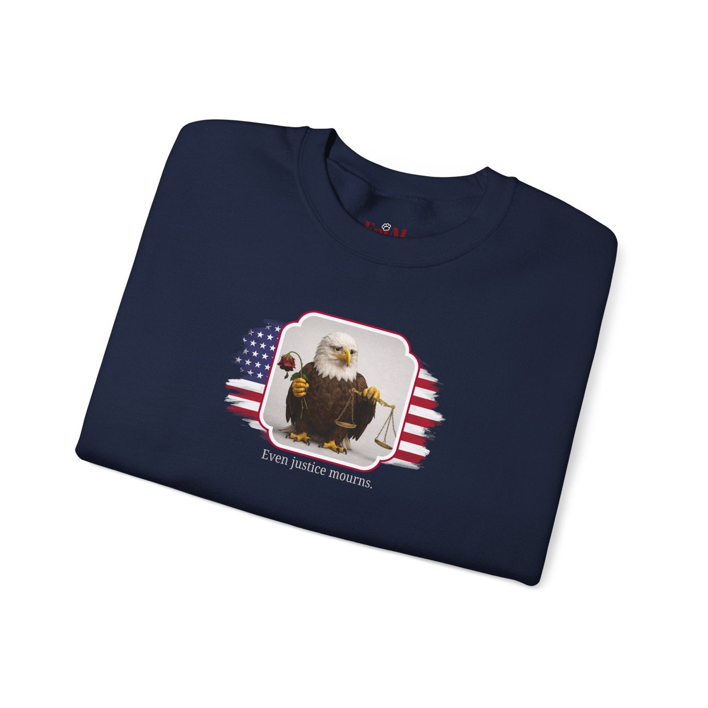 Even Justice Mourns Political Parody Sweatshirt