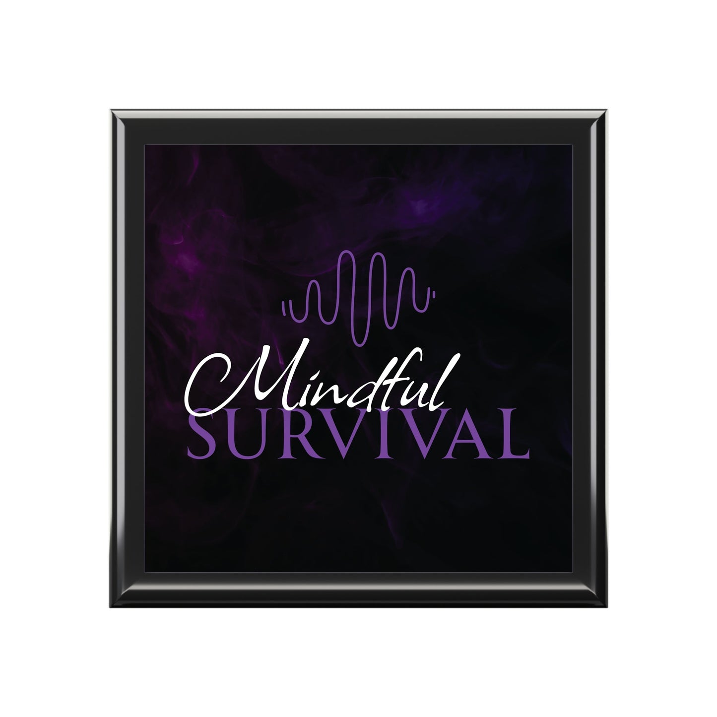 Mindful Survival Jewelry Box – Black