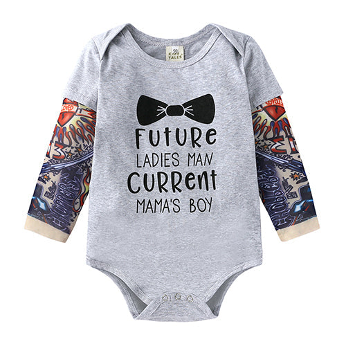 Baby cotton romper