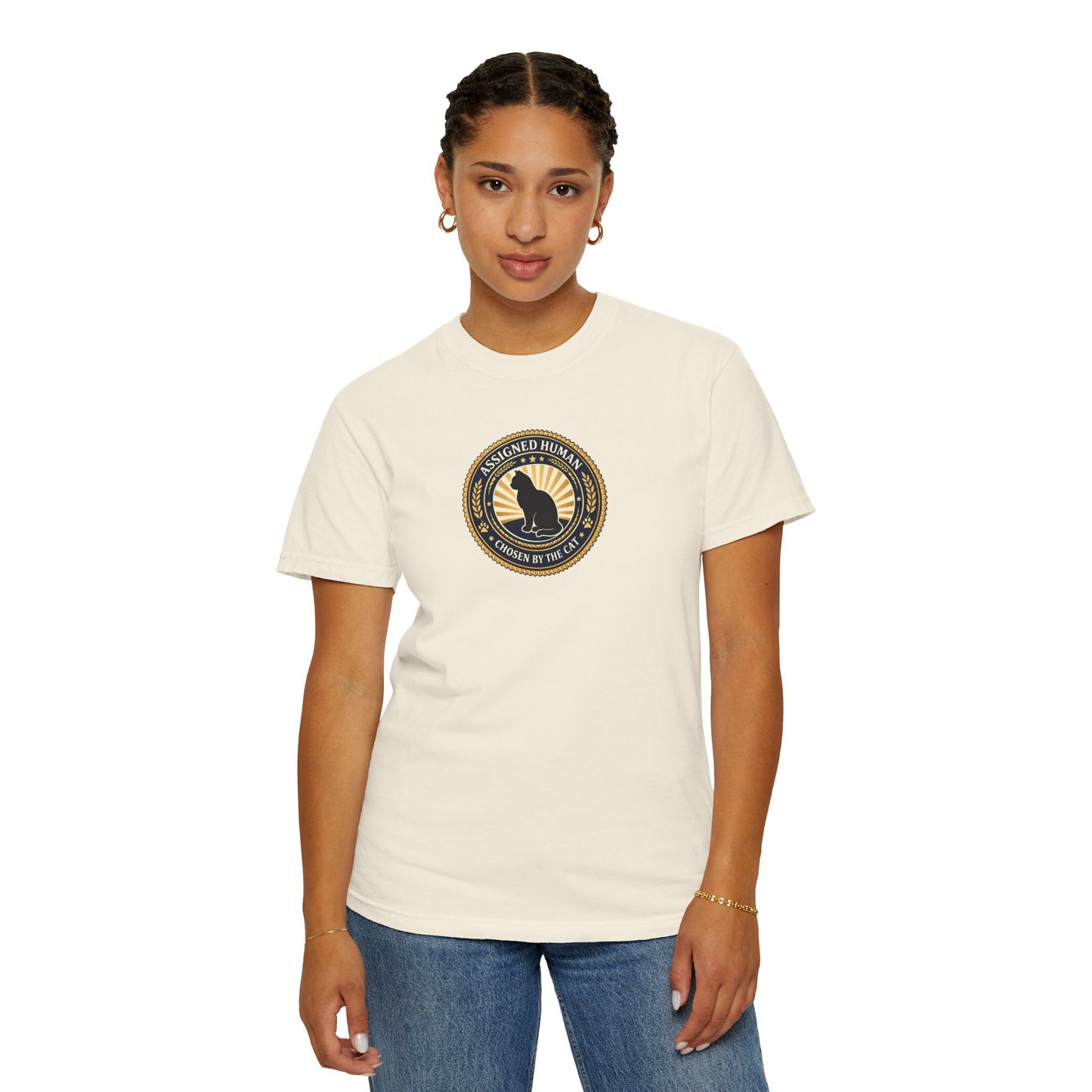Assigned Human T-Shirt | Chosen by the Cat Tee