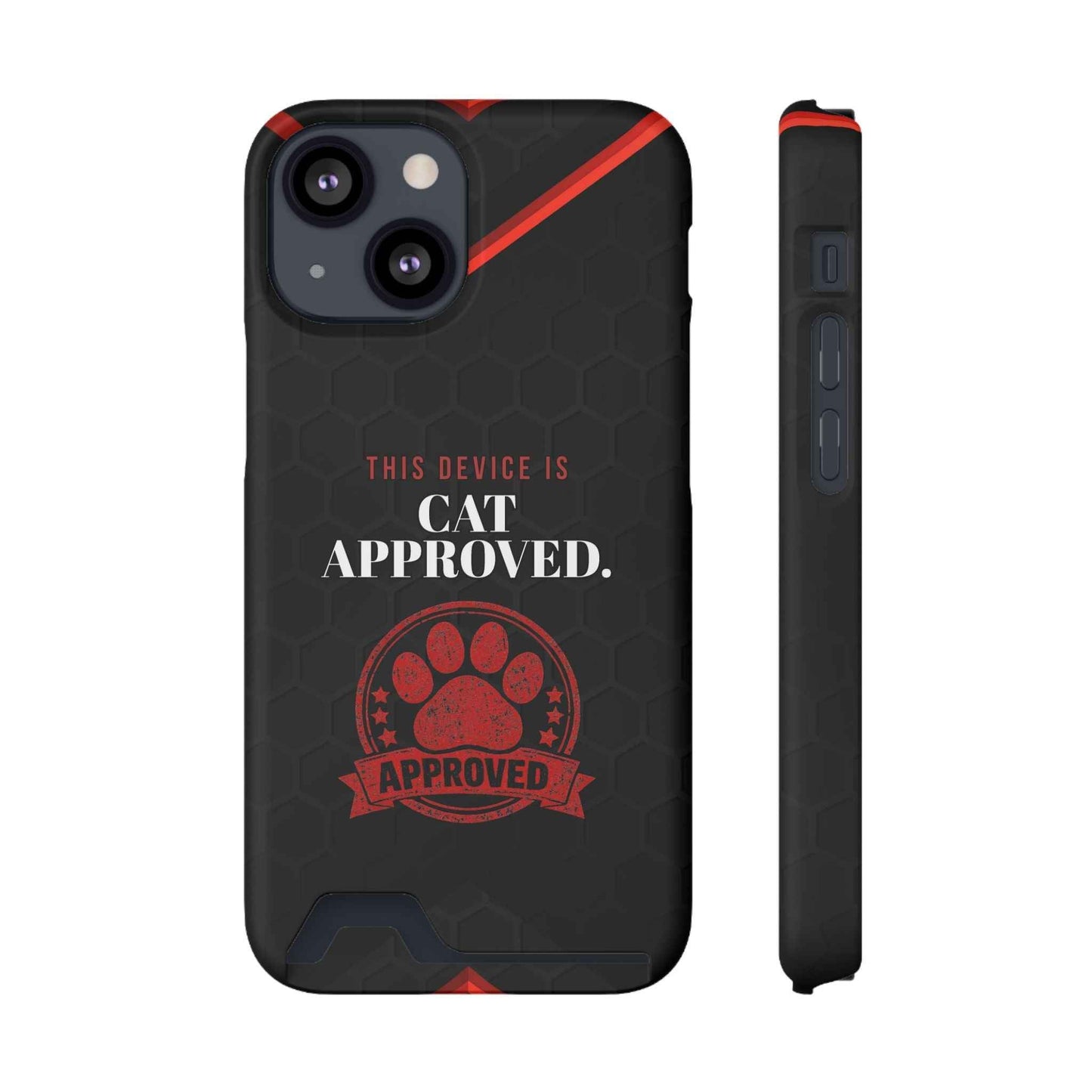Cat Approved iPhone Case — Official Stamp Edition