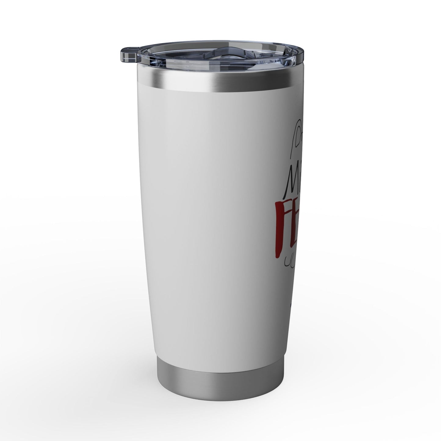 Mildly Feral 20oz Tumbler — Functioning, With Notes