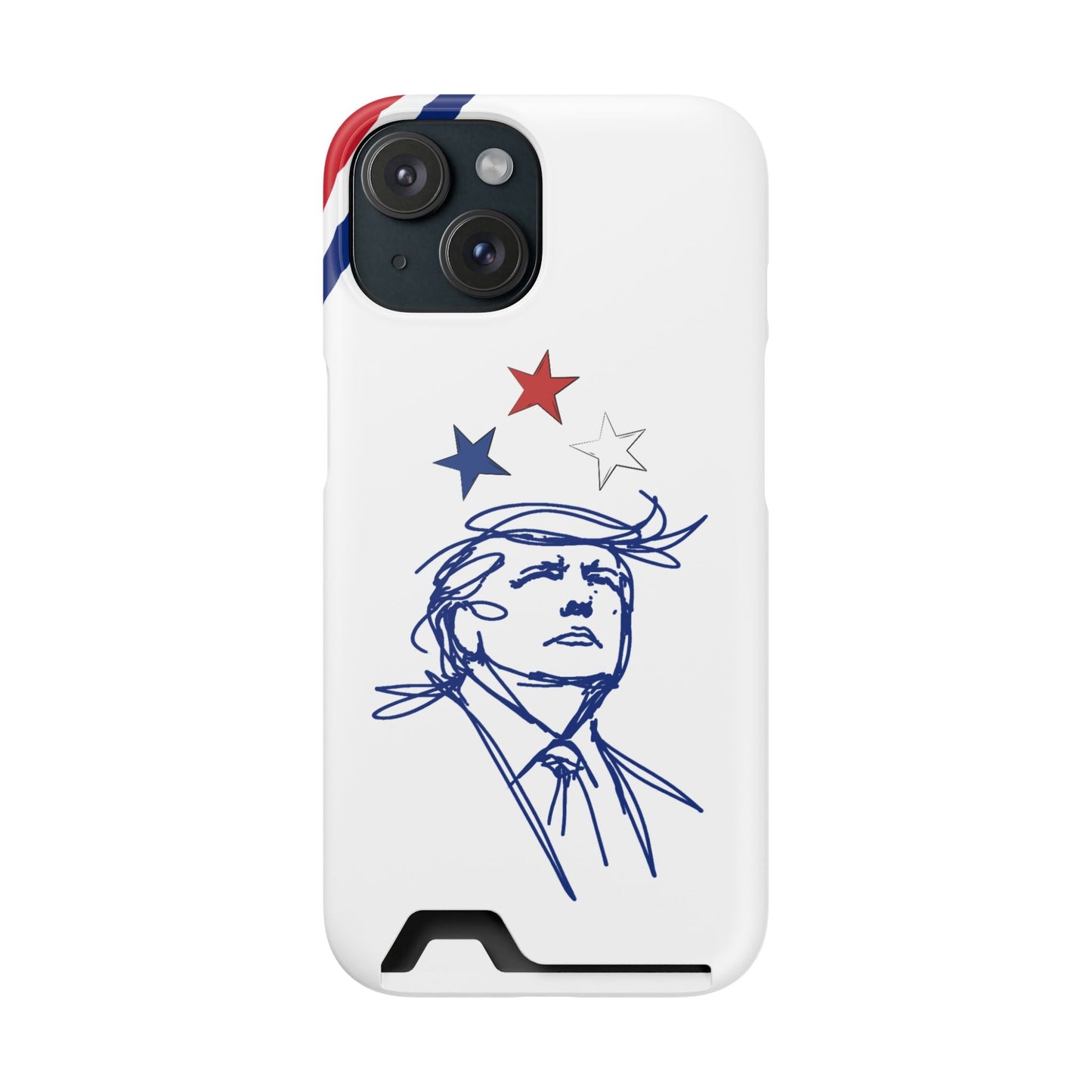 Minimal Line Portrait Samsung Case — Say Less Edition