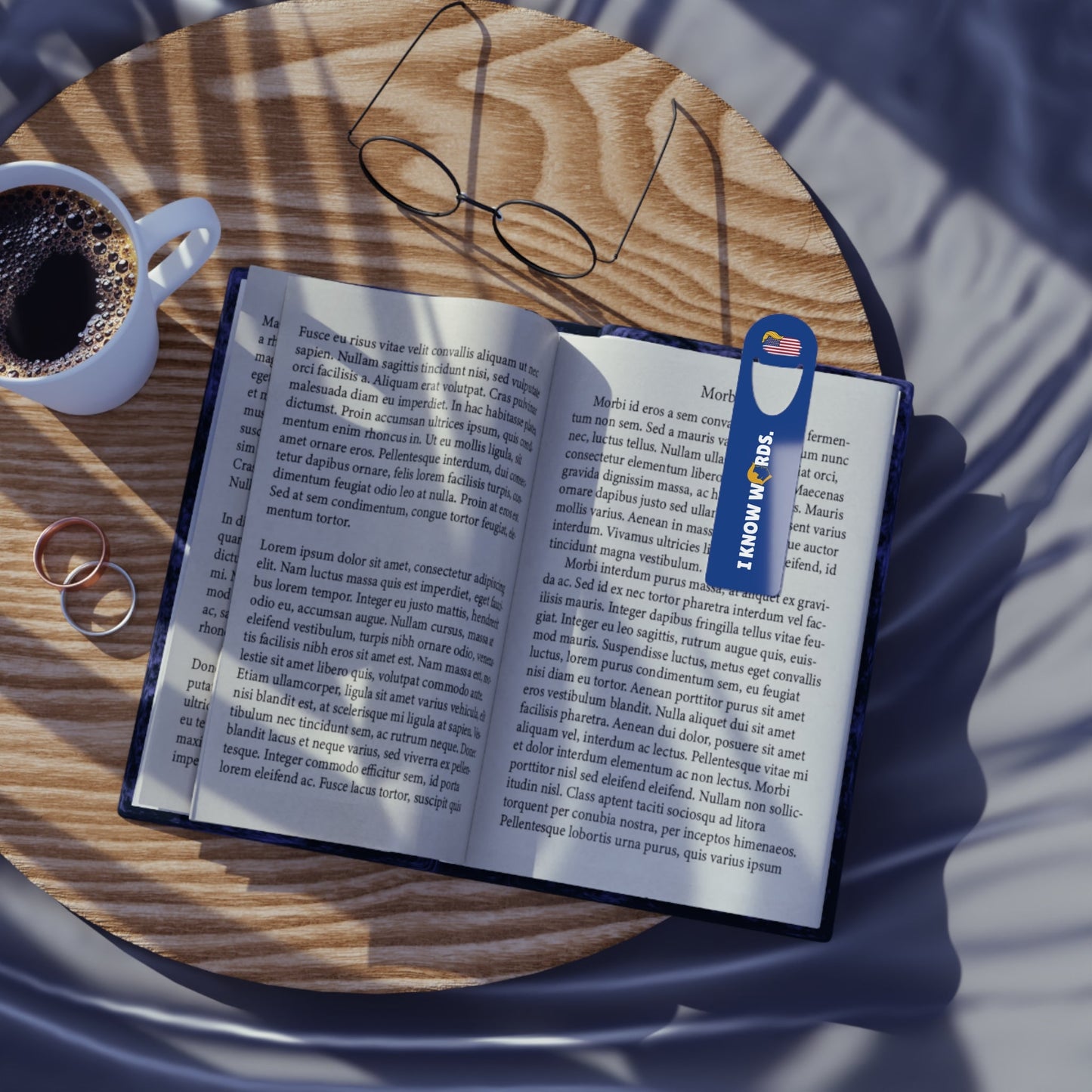 “I Know Words” Aluminum Bookmark – Political Parody Edition