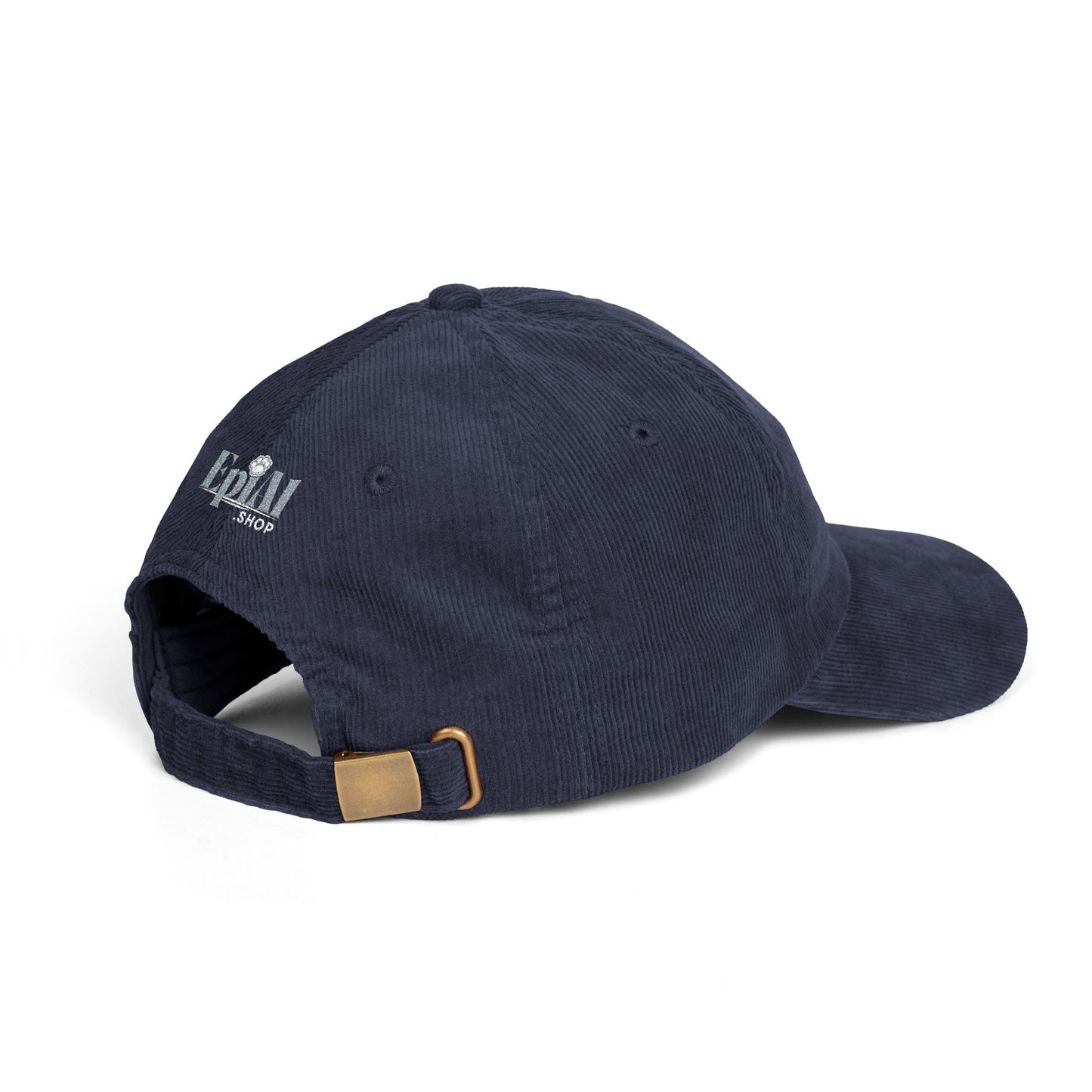 Still Here – Lavender Ribbon Embroidered Corduroy Cap