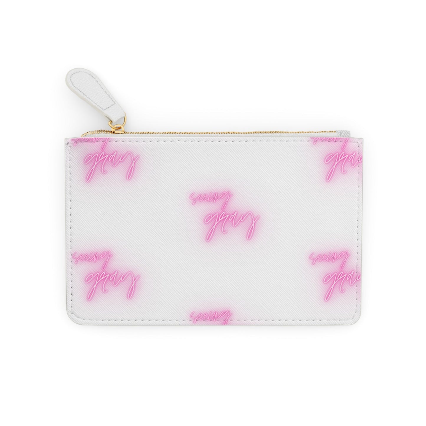 Seeing Gray Mini Clutch Bag