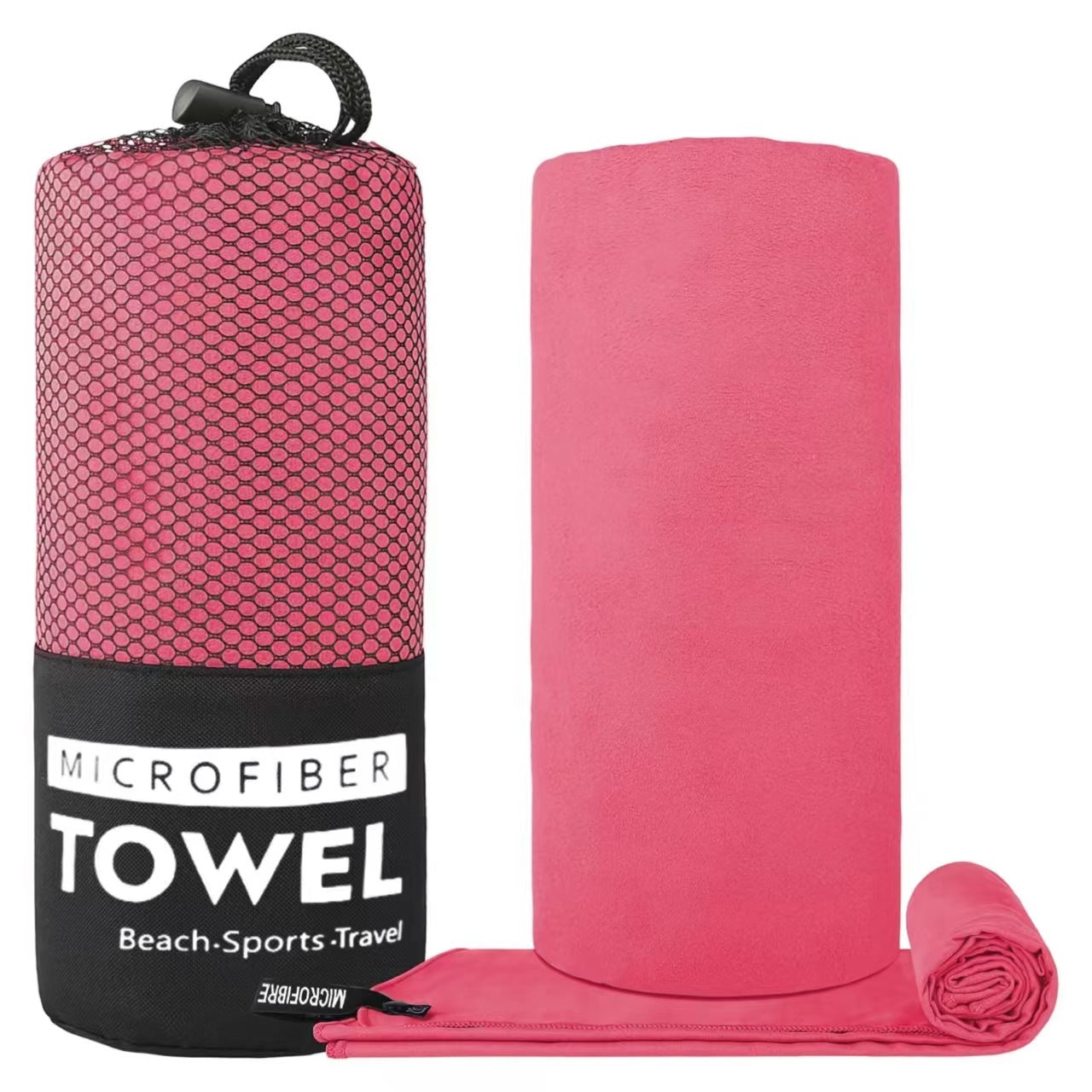 Double-sided Velvet Quick-drying Microfiber Portable Towel