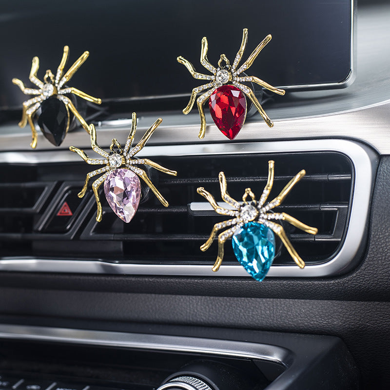 Fun Spider Car Air Freshener Clip for Vent Decoration