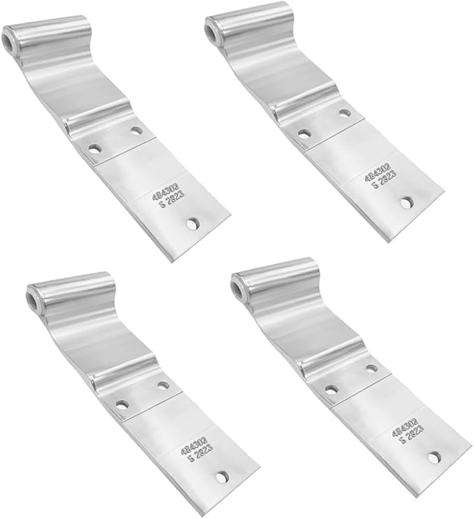 HS4502 S2623 Commercial Vehicle Three-Hole Door Hinge - 9.64x2.68x1.97in, Φ0.9, Heavy-Duty Steel, for Trucks & Buses - Durable & Precision-Made