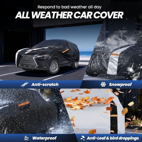 Multi-Layer Car Cover Custom Fit for Lexus NX/NX250/NX300/NX350