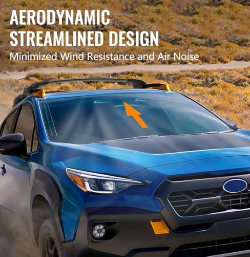 Cross Bars Compatible with Subaru Crosstrek Wilderness 2024-2026