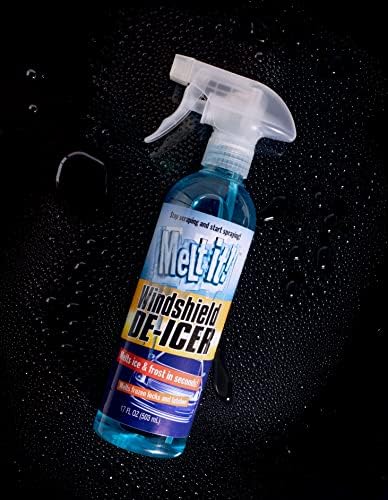 E·Z·R Windshield De-Icer. Melt it! Instantly Melts Ice & Winter Frost For Car Windshields, Windows, Mirrors, Key Locks, & Latches, Snow Melting Defrost Liquid For Car Window Cleaner, 17 Fl Oz, 2-Pack