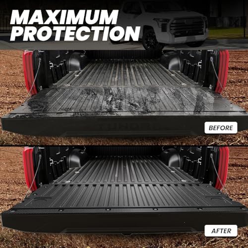 LASFIT Tailgate Mat for Toyota Tundra 2022-2026 (Not Fit Drop-in Liners)