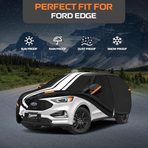 Kayme Heavy Duty Car Cover for Ford Edge (2006-2025) Waterproof
