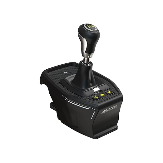 Turtle Beach VelocityOne Multi-Shift Sim Racing Shifter & Handbrake for Windows PC, Xbox Series X|S & Xbox One – 7-Gear + R H-Gate & Sequential Shifter, Handbrake, Hall-Effect Magnetic Sensors – Black