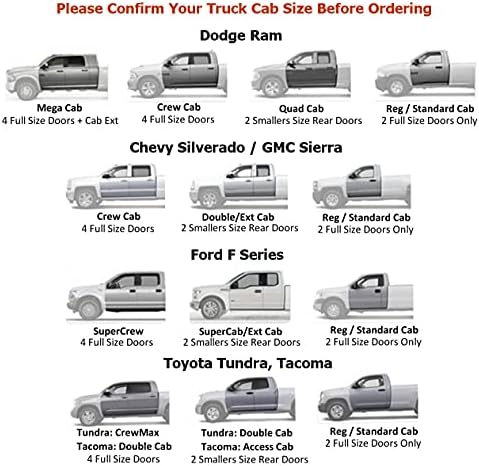 Car Cover fit 2014-2018 GMC Sierra HD Crew Cab 8ft Bed Dually ProPlus BLK