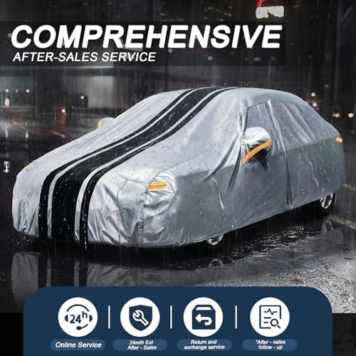Car Cover Custom Fit for Toyota Corolla (2000-2026) Honda Civic (1991-2026)