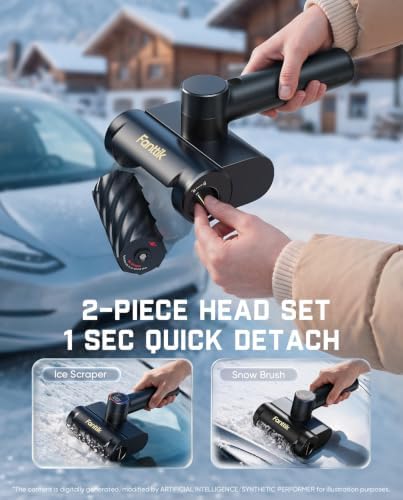 Fanttik Polar G10 Max Ice Scraper, Cordless Winter Car Accessories