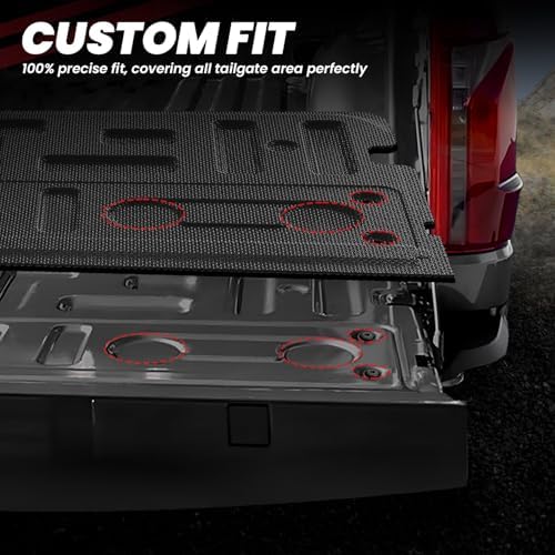 LASFIT Tailgate Mat for Ford F-150 2021-2027 F150 Standard Tailgate Truck