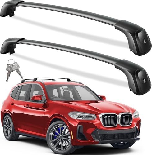 Wonderdriver 330lbs Roof Rack Cross Bars for BMW X3 G01 2018-2026