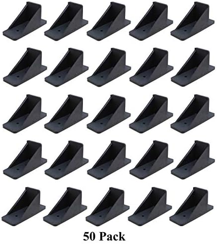 JSP Manufacturing V2-Mini Roof Guard Snow Guard Prevent Sliding Ice Snow Stop Buildup Plastic Multipack-Multicolor (50, Dark Grey)