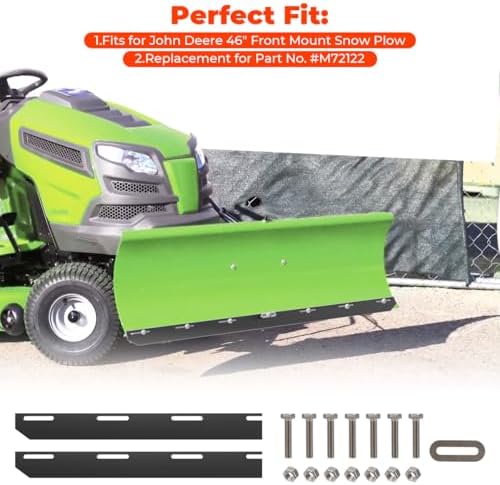 Poly Cutting Edge for John Deere 46 Inch Snow Plow Replaces M72122