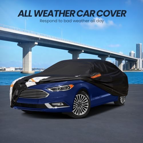 Multi-Layer Car Cover Custom Fit for Ford Fusion (2015-2026)