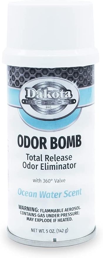 Dakota Odor Bomb Odor Eliminators - Packs by Rock Ridge (Ocean Water, 24-Pack)