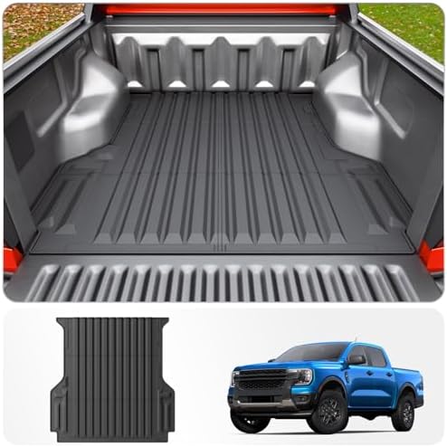 5 FT Truck Bed Mat for 2024 2025 2026 Ford Ranger