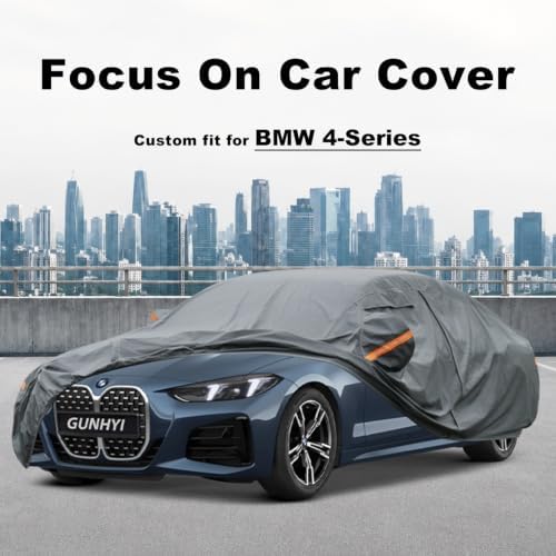 GUNHYI Premium Car Cover Custom Fit BMW 4 Series M4 428i 430i 435i 440i
