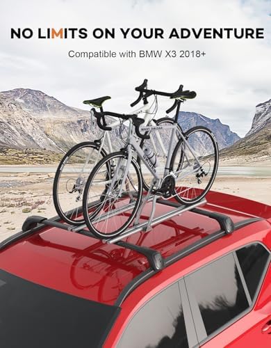 Wonderdriver 330lbs Roof Rack Cross Bars for BMW X3 G01 2018-2026