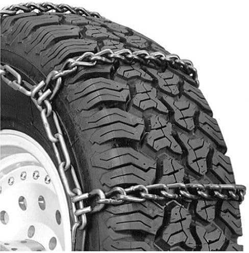 Security Chain Company QG3227CAM Quik Grip Wide Base Type CAM-DH Light Truck Tire Traction Chain - Set of 2