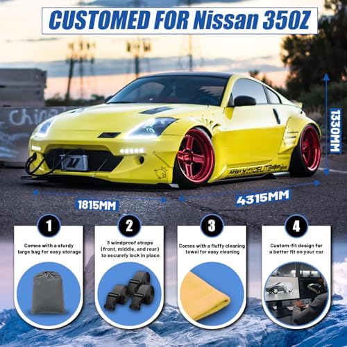 Car Cover Custom Fit for Nissan 350Z 370Z (2009-2025)