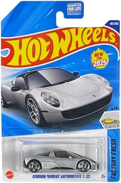 Hot Wheels Exotic Car Random 5 Pack W/Guaranteed Ferrari! [No Duplicates!] (Styles May Vary) Assorted Mystery Bundle! 1:64 Scale Diecast Toy Vehicles