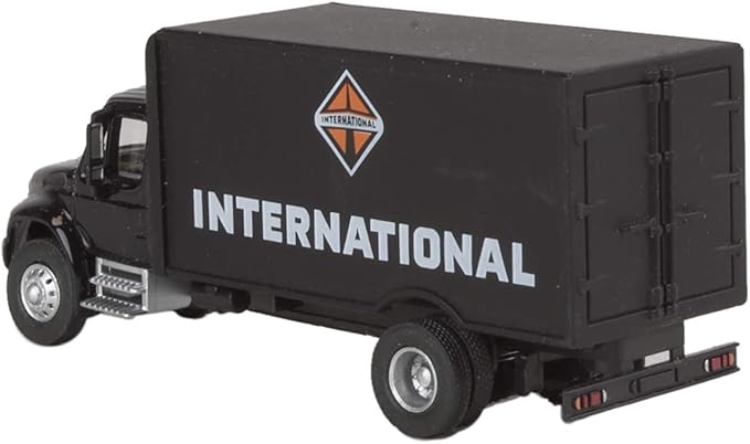 Walthers SceneMaster International, Black 4900 Single Axle Box Van