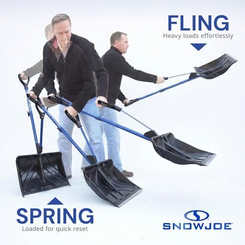 Snow Joe Shovelution Snow Shovel with Spring-Assist Handle, SJ-SHLV20.
