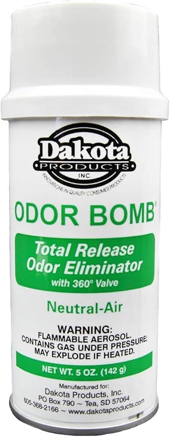 Dakota Odor Bomb Odor Eliminators - Packs by Rock Ridge (Neutral Air, 12-Pack)