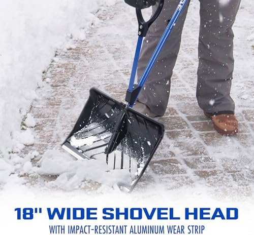 Snow Joe Shovelution Snow Shovel & Snow Broom, SJ-SHLV01 & SJBLZD