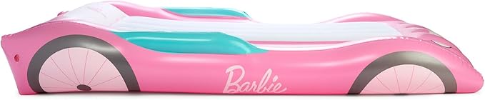 Barbie & FUNBOY Kids Sleepover Travel Bed & Air Mattress. Perfect for Sleepovers. Includes Carrying Storage Bag, Twin