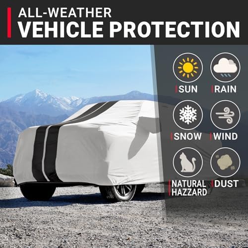 iCarCover Premium Plus Quality All Weather Car Cover. See Size Chart T70