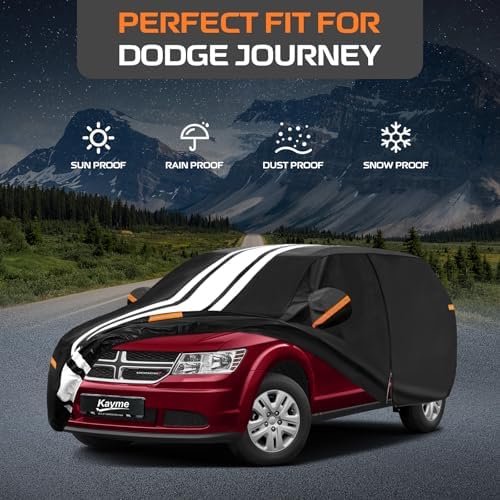 Kayme Heavy Duty Car Cover for Dodge Journey (2008-2021) Waterproof