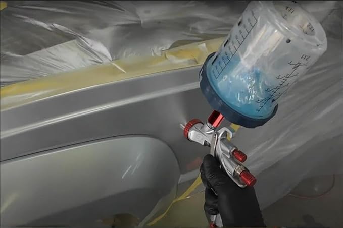 DAXINYANG YT-160 LVLP Paint Guns Automotive Kit R500 Spray Gun, Paint Gun for Car Painting,Furniture,DIY,Primer and Topcoat