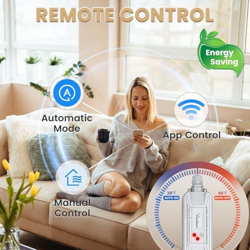 WiFi 208V~240V Smart Roof DeIcing Cable Temperature Controller