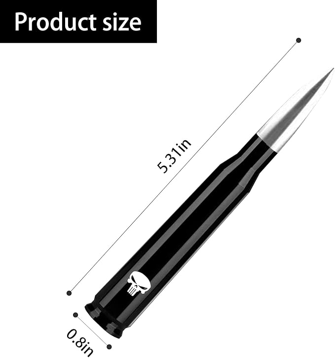 Ajxn 1 PC Car Truck Bullet Antenna, Auto Antenna Mast, Suitable for GM Chevy Silverado 1500 2500 3500 HD Avalanche GMC Sierra 1500 2500 3500 Denali Heavy Duty Pickup Trucks Accessories (Silver #1)