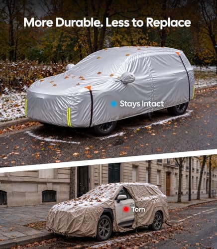 Wigoo Honda CR-V Car Cover 1997-2026, Waterproof All Weather Protection
