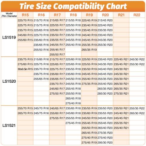 DEDC Auto Lock Snow Tire Chains Heavy-Duty Mn Steel Fits 255 265 275 285